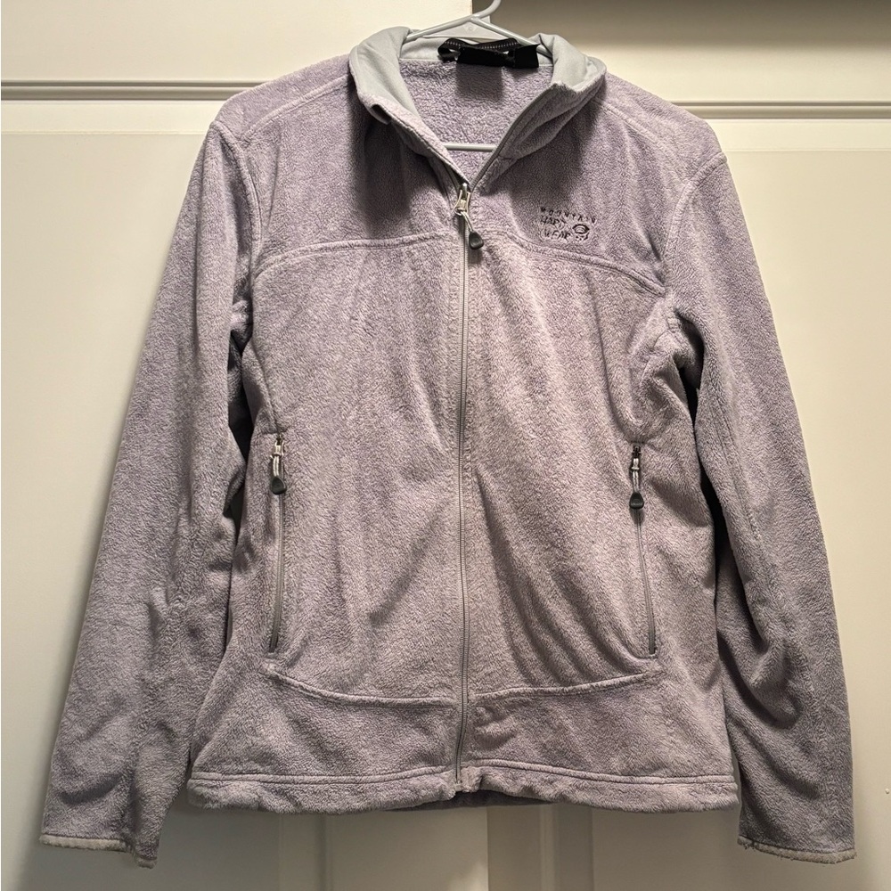 Mountain Hardwear fleece full zip jacket, size M